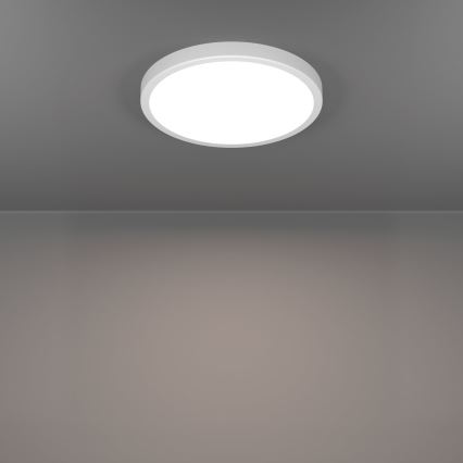 Eglo - LED Bathroom Ceiling Light LED/14,2W/230V 2700/4000/6500K Ø 27,8 cm IP44 White
