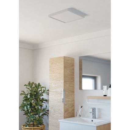 Eglo - LED Bathroom Ceiling Light LED/13W/230V 29x29 cm IP44 White