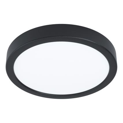 Eglo - LED RGBW Dimmable Bathroom Ceiling Light LED/11.2W/230V 2700-6500K Ø 21.1 cm IP44 Black