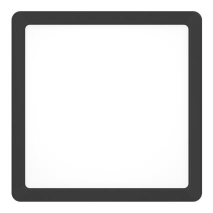 Eglo - RGBW Dimmable LED Bathroom Ceiling Light 10.5W/230V 2700-6500K 22x22 cm IP44 Black