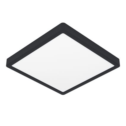 Eglo - Dimmable LED RGBW Bathroom Ceiling Light LED/13,5W/230V 2700-6500K 29,5x29,5 cm IP44 Black