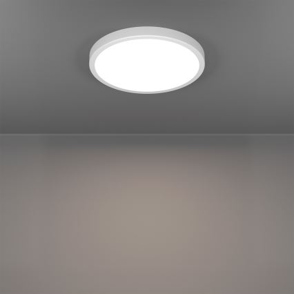 Eglo - LED RGBW Dimmable Bathroom Ceiling Light LED/14,3W/230V 2700-6500K pr. 27,8 cm IP44 White