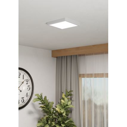 Eglo - LED RGBW Dimmable Bathroom Ceiling Light LED/10.5W/230V 2700-6500K 22x22 cm IP44 White