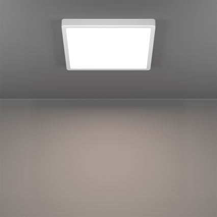 Eglo - LED RGBW Dimmable Bathroom Ceiling Light LED/13.5W/230V 2700-6500K 29.5x29.5 cm IP44 White