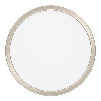 Eglo - LED RGBW Dimmable Bathroom Ceiling Light LED/14.3W/230V 2700-6500K Ø 27.8 cm IP44 Matte Chrome