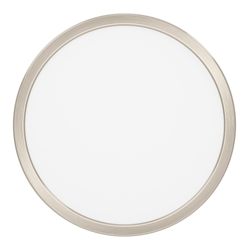 Eglo - LED RGBW Dimmable Bathroom Ceiling Light LED/14.3W/230V 2700-6500K Ø 27.8 cm IP44 Matte Chrome