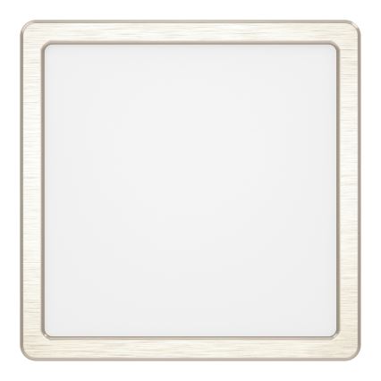 Eglo - RGBW Dimmable LED Bathroom Ceiling Light LED/10.5W/230V 2700-6500K 22x22 cm IP44 Matte Chrome