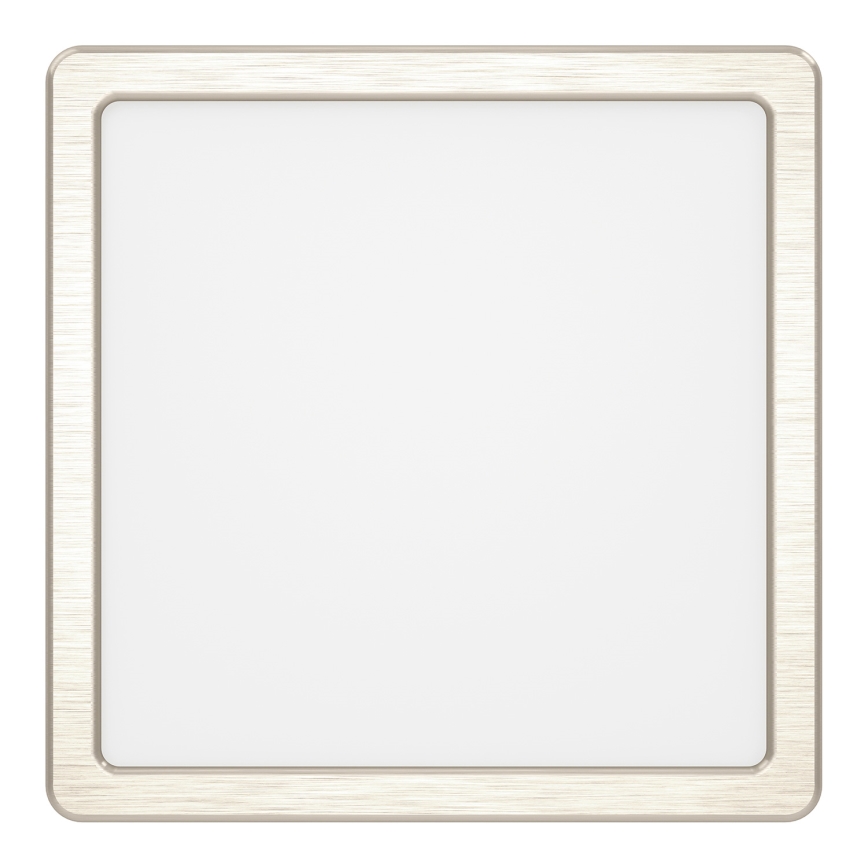 Eglo - RGBW Dimmable LED Bathroom Ceiling Light LED/10.5W/230V 2700-6500K 22x22 cm IP44 Matte Chrome