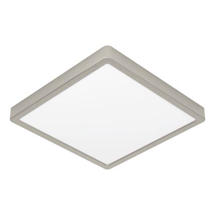Eglo - LED RGBW Dimmable Bathroom Ceiling Light LED/13,5W/230V 2700-6500K 29,5x29,5 cm IP44 Matte Chrome