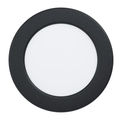 Eglo - LED Recessed Downlight LED/6.3W/230V 2700/4000/6500K Ø 11.9 cm Black