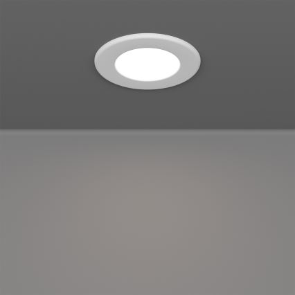 Eglo - Set of 3 LED Recessed Downlights, 3.7 W, 230 V, 2700/4000/6500 K, Ø 8.8 cm, White