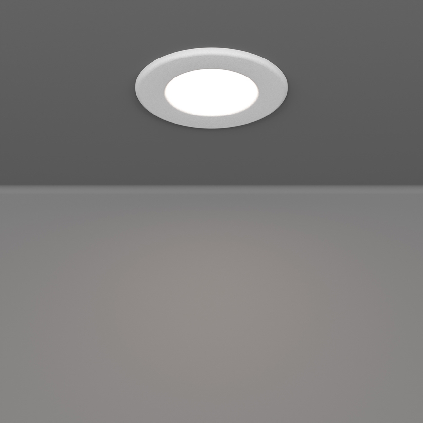 Eglo - Set of 3 LED Recessed Downlights, 3.7 W, 230 V, 2700/4000/6500 K, Ø 8.8 cm, White