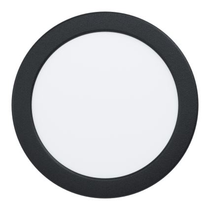 Eglo - LED Bathroom Recessed Ceiling Light LED/10,5W/230V 2700/4000/6500K pr. 16,8 cm IP44 Black