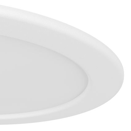 Eglo - LED bathroom recessed downlight LED/6.3W/230V 2700/4000/6500K Ø 11.9 cm IP44 white