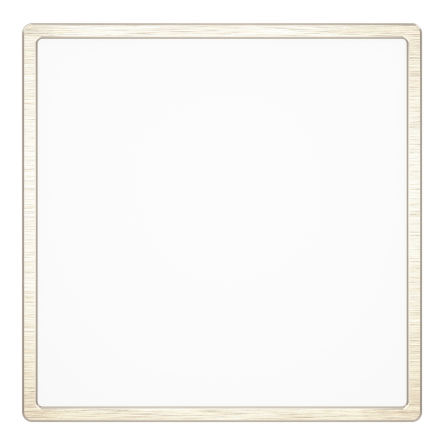 Eglo - LED RGBW Dimmable Bathroom Ceiling Light LED/17,8W/230V 2700-6500K 39x39 cm IP44 Matte Chrome