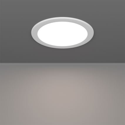 Eglo - LED RGBW Dimmable bathroom recessed ceiling light LED/9,5W/230V 2700-6500K dia. 16,8 cm IP44 white