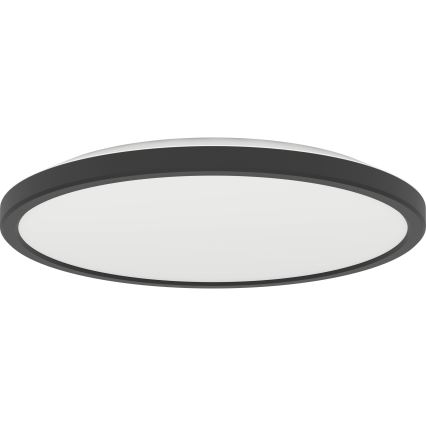 Eglo - LED Bathroom ceiling light LED/13,9W/230V 2700/4000/6500K d. 30 cm IP44 black