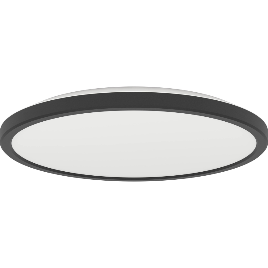 Eglo - LED Bathroom ceiling light LED/13,9W/230V 2700/4000/6500K d. 30 cm IP44 black