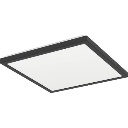 Eglo - LED Bathroom ceiling light LED/13,4W/230V 2700/4000/6500K 29x29 cm IP44 black