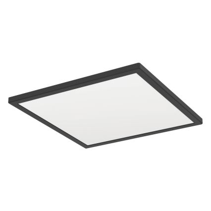 Eglo - LED Bathroom ceiling light LED/17,6W/230V 2700/4000/6500K 39x39 cm IP44 black