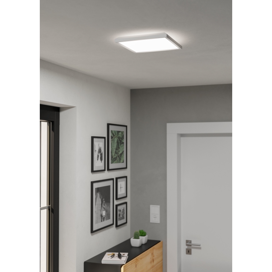 Eglo - LED Bathroom ceiling light LED/13,4W/230V 2700/4000/6500K 29x29 cm IP44 white