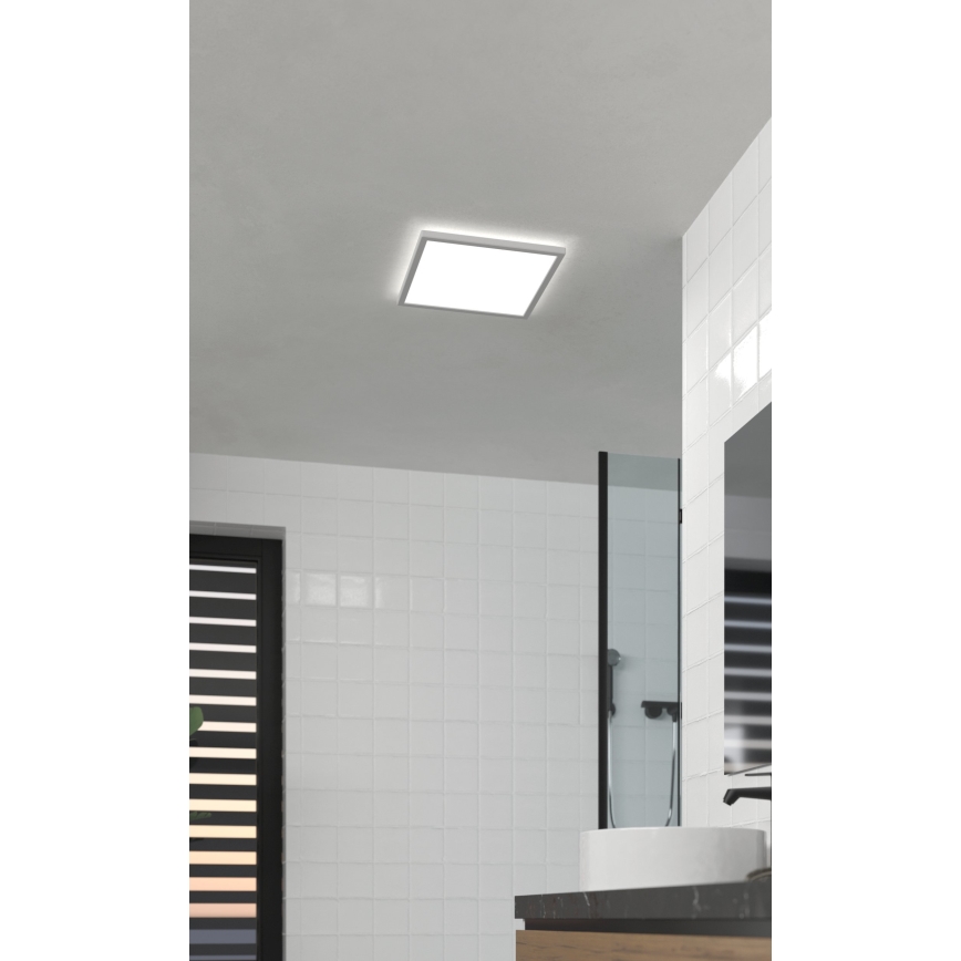 Eglo - LED Bathroom ceiling light LED/17,6W/230V 2700K/4000K/6500K 39x39 cm IP44 white