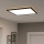 Eglo 901457 - LED Dimmable bathroom ceiling light LED/17W/230V 2700-6500K 50x50 cm IP44 black + remote control