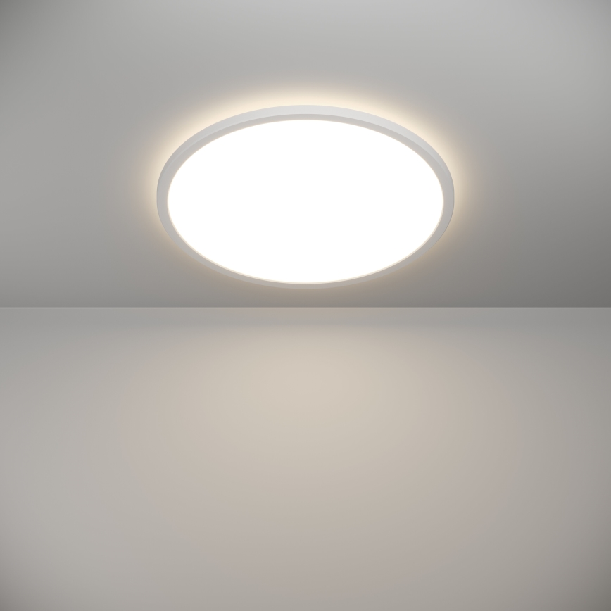 Eglo - LED Dimmable bathroom ceiling light LED/16,8W/230V 2700-6500K pr.50 cm IP44 white + remote control