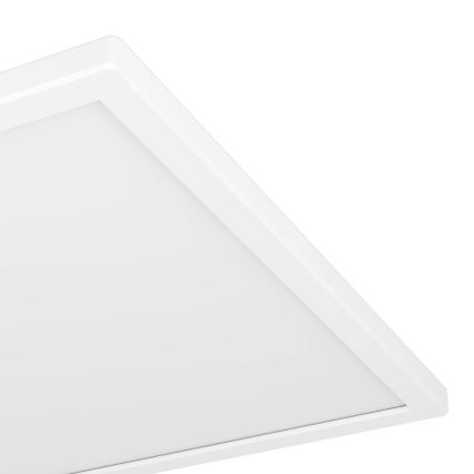 Eglo - LED Dimmable bathroom ceiling light LED/17,6W/230V 2700-6500K 39x39 cm IP44 white + remote control