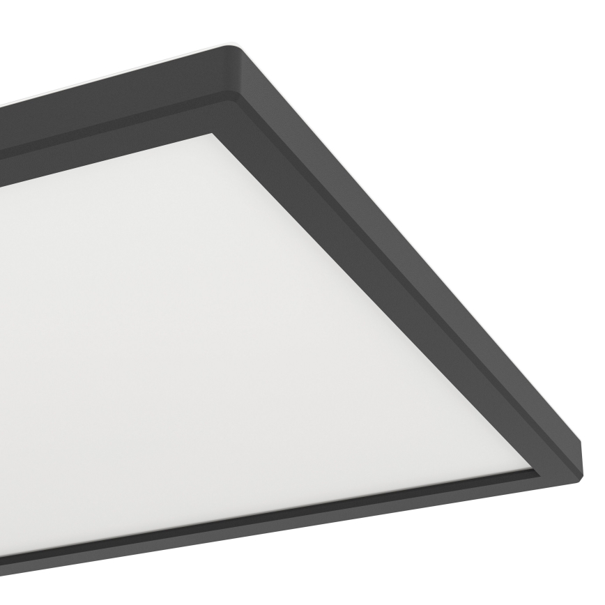 Eglo - LED RGBW Dimmable bathroom ceiling light LED/13,4W/230V 2700-6500K 29x29 cm IP44 black