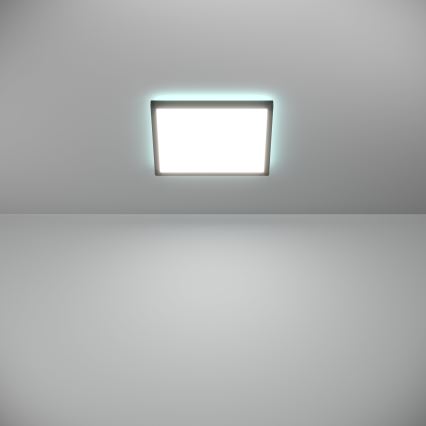 Eglo - LED RGBW Dimmable bathroom ceiling light LED/13,4W/230V 2700-6500K 29x29 cm IP44 black