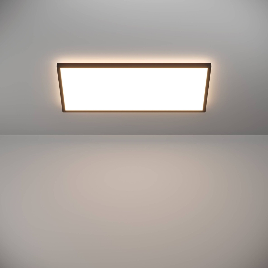 Eglo - LED RGBW Dimmable bathroom ceiling light LED/17,2W/230V 2700-6500K 30x57cm IP44 black ZigBee