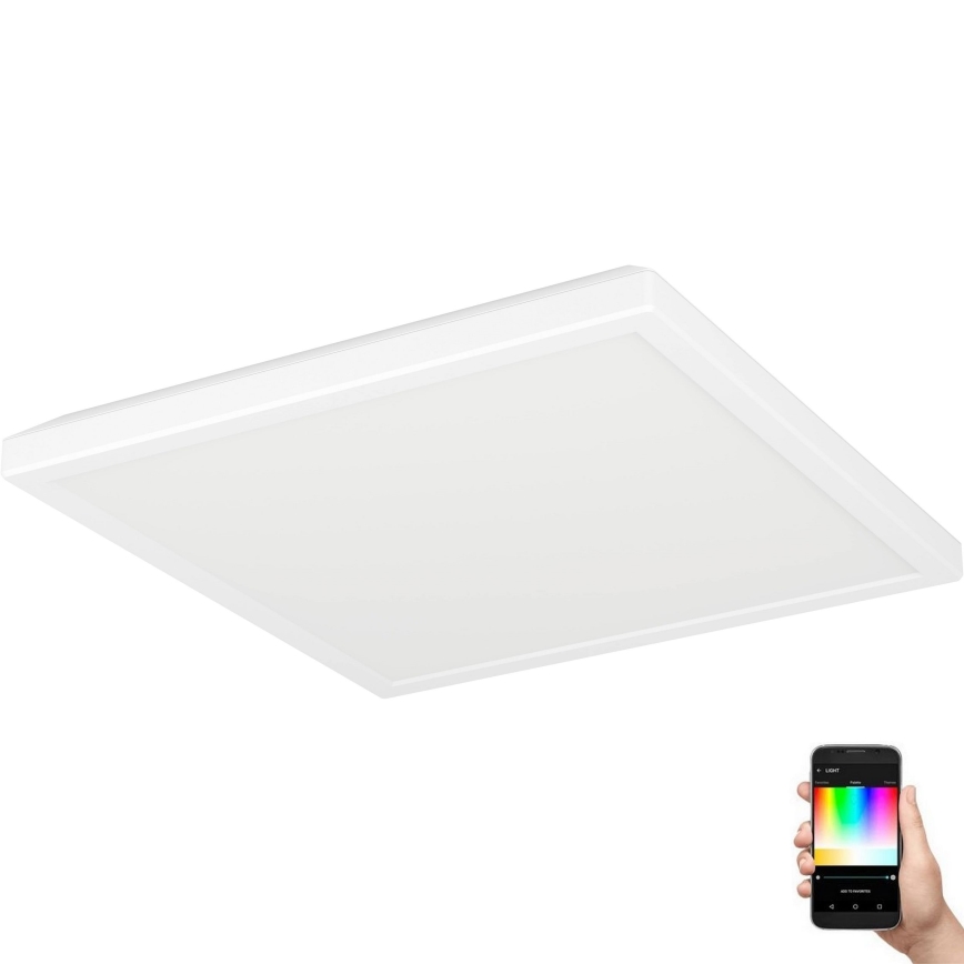 Eglo - LED RGBW Dimmable bathroom ceiling light LED/13,4W/230V 2700-6500K 29x29 cm IP44 white ZigBee