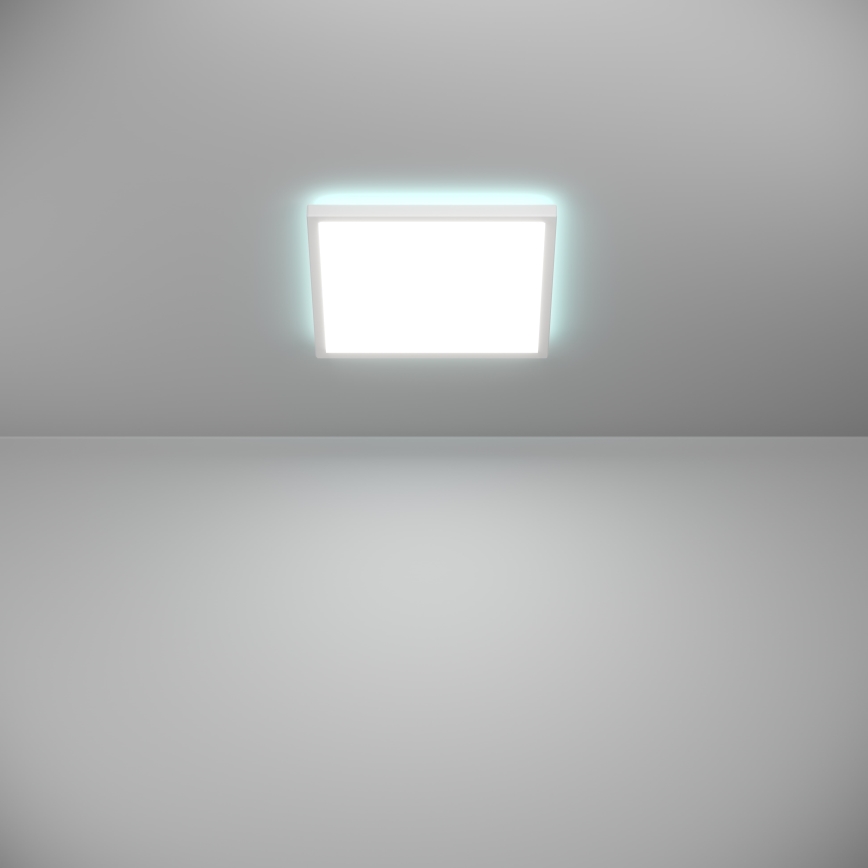 Eglo - LED RGBW Dimmable bathroom ceiling light LED/13,4W/230V 2700-6500K 29x29 cm IP44 white ZigBee