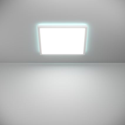 Eglo - Dimmable RGBW LED Bathroom Ceiling Light LED/17,6W/230V 2700-6500K 39x39 cm IP44 white ZigBee