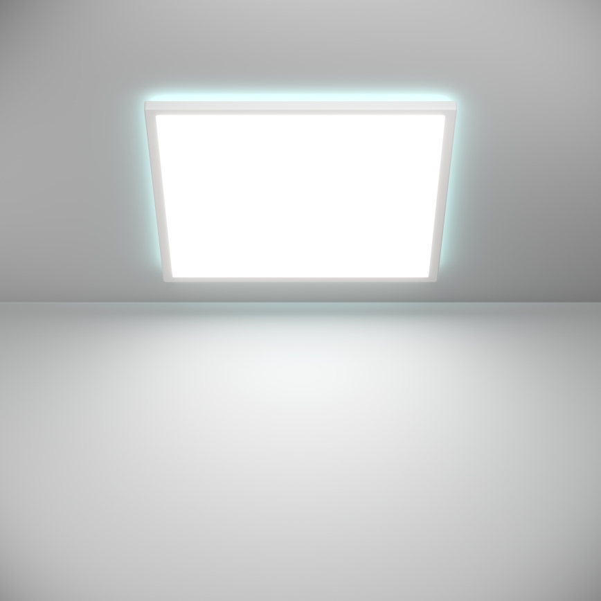 Eglo - LED RGBW Dimmable bathroom ceiling light LED/17W/230V 2700-6500K 50x50 cm IP44 white ZigBee