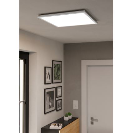 Eglo - LED RGBW Dimmable bathroom ceiling light LED/17W/230V 2700-6500K 50x50 cm IP44 white ZigBee