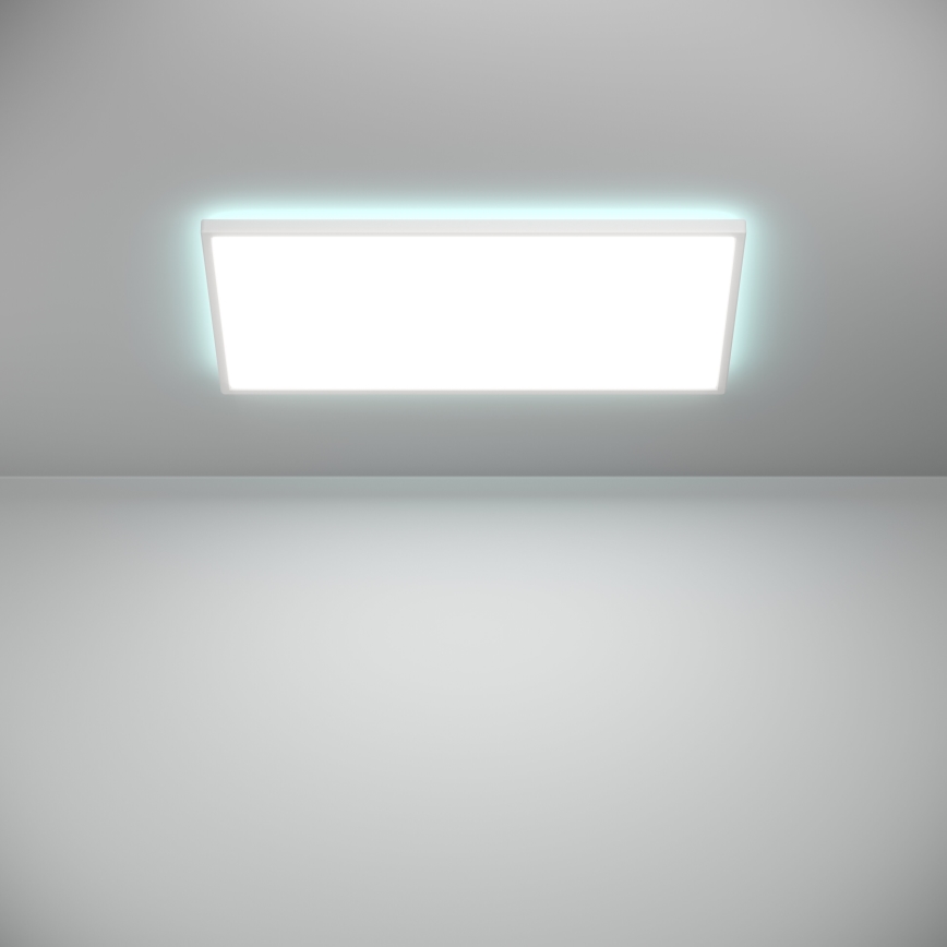 Eglo - LED RGBW Dimmable bathroom ceiling light LED/17,2W/230V 2700-6500K 30x57cm IP44 white ZigBee