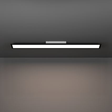 Eglo - Surface-mounted LED panel 28W/230V 2700/4000/6500K 120x15 cm black