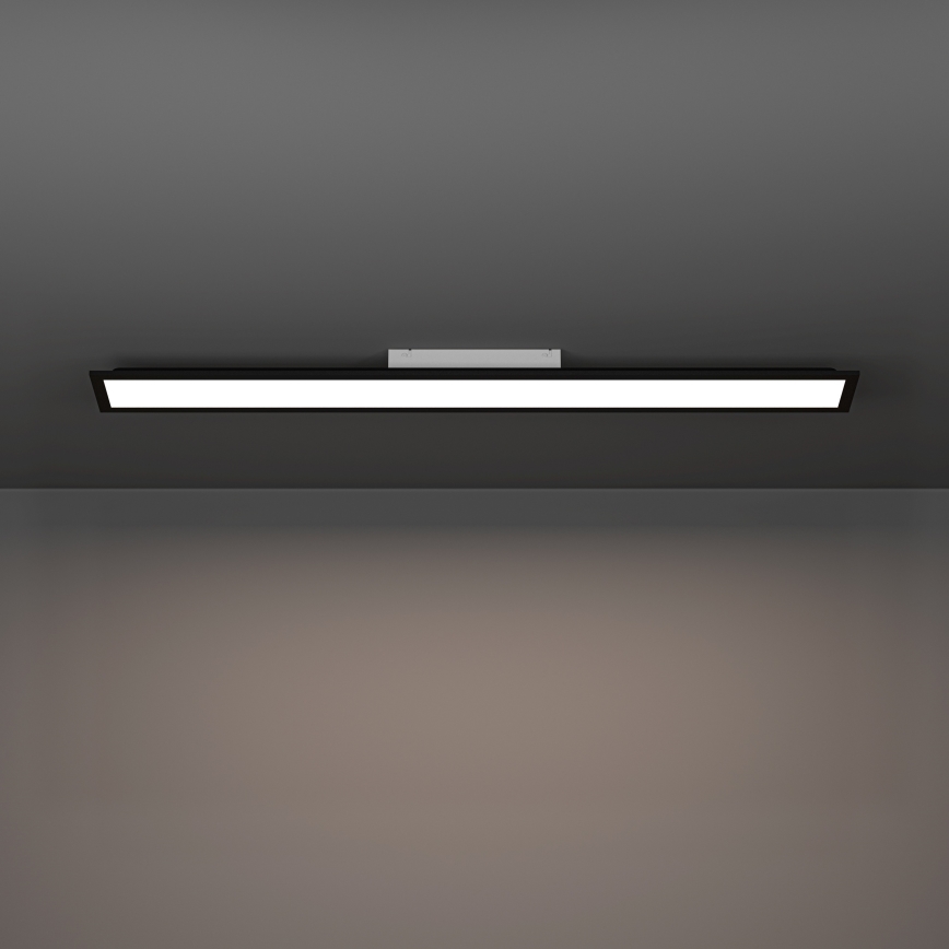 Eglo - Surface-mounted LED panel 28W/230V 2700/4000/6500K 120x15 cm black