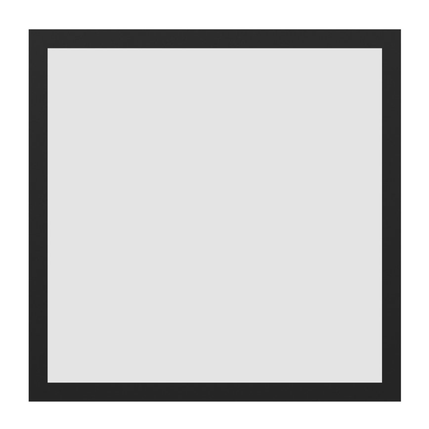 Eglo - LED RGBW Dimmable Ceiling Light LED/19W/230V 2700-6500K 40x40 cm Black