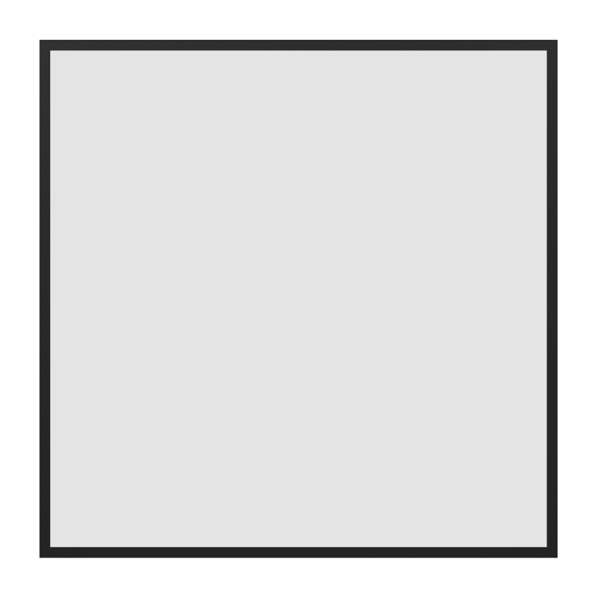 Eglo - LED RGBW Dimmable Surface-Mounted Panel LED/33W/230V 2700-6500K 60x60 cm Black