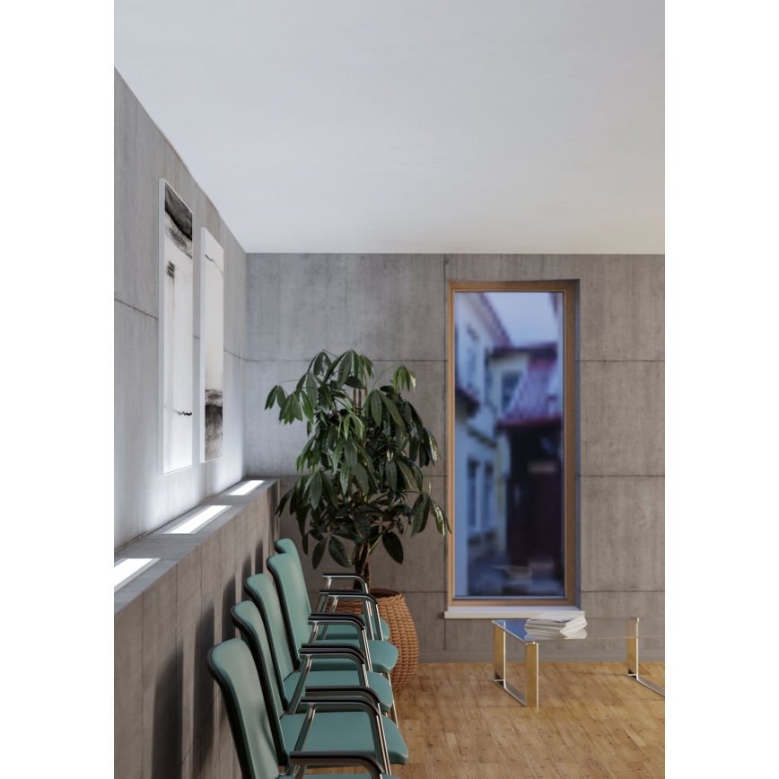 Eglo - Dimmable RGBW LED Surface-Mounted Panel/28W/230V 2700–6500K 120×15 cm White