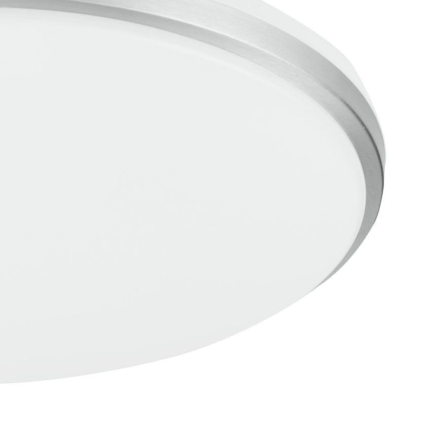 Eglo - LED Bathroom Ceiling Light LED/18W/230V 3000/4000/6500K dia. 34 cm IP54 matte chrome