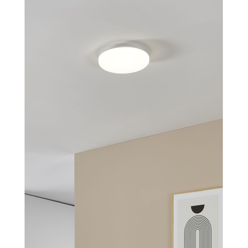Eglo - LED Bathroom ceiling light LED/16,5W/230V 2700/4000/6500K dia. 26 cm IP54 white