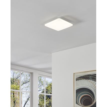 Eglo - LED Bathroom Ceiling Light LED/20W/230V 2700/4000/6500K 31x31 cm IP54 White
