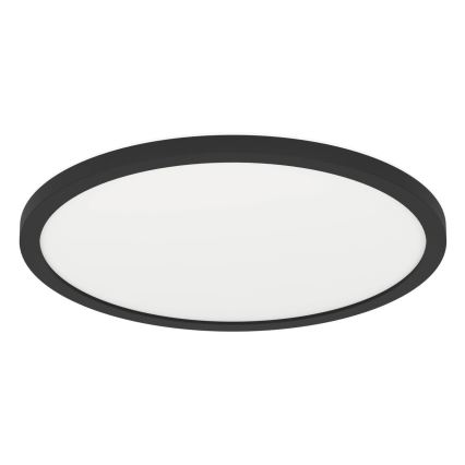 Eglo - LED bathroom ceiling light, 16.4W / 230V, 30 cm diameter, IP54, black