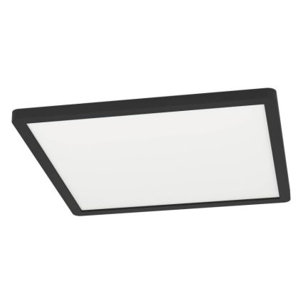 Eglo - LED bathroom ceiling light LED/16.4W/230V 29x29 cm IP54 black