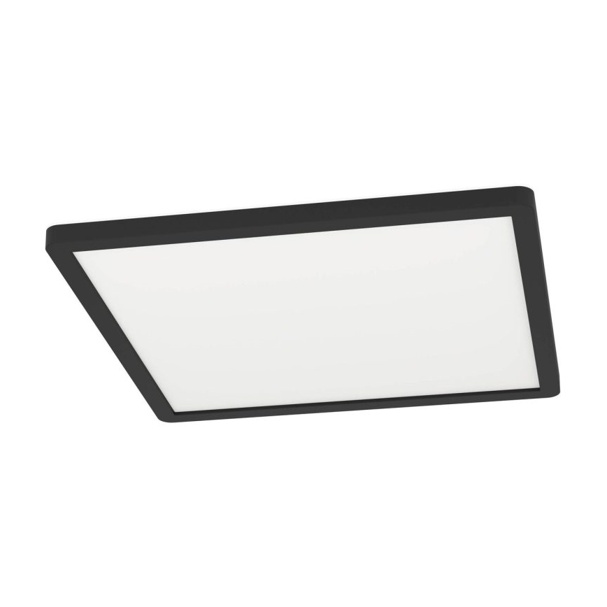 Eglo - LED bathroom ceiling light LED/16.4W/230V 29x29 cm IP54 black