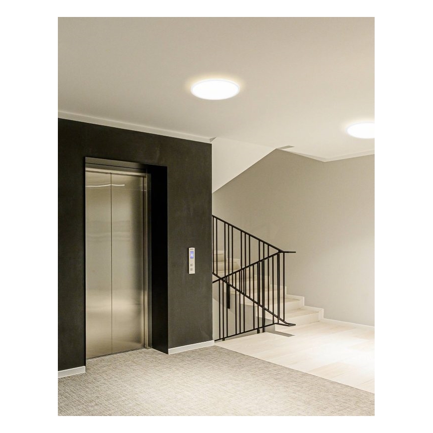 Eglo - LED Bathroom Ceiling Light LED/20.2W/230V Ø 39 cm IP54 White